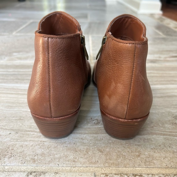 Sam Edelman Petty Chelsea Brown Leather Ankle Bootie, Size 8. - Picture 8 of 12
